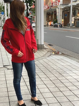 「宇宙」｜Yukiさん（レディース・159cm）の夏コーディネート