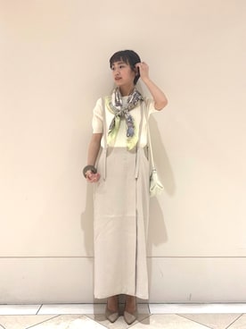 まつお　ゆいさん（レディース・161cm）の春コーディネート