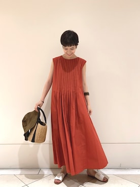 まつお　ゆいさん（レディース・161cm）の夏コーディネート