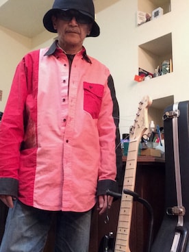 「VINTAGE（ヴィンテージ）のアイテム（その他）」を使った、Louisさん（メンズ・165cm）の冬コーディネート