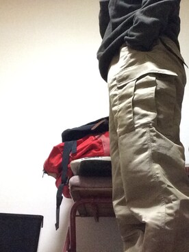 「Upla（ウプラ）のアイテム」を使った、Louisさん（メンズ・165cm）の冬コーディネート