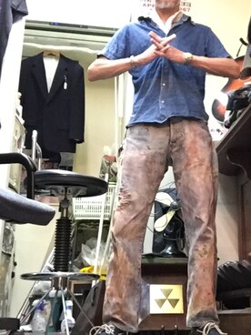 「YOU MUST CREATE（ユーマストクリエート）のアイテム」を使った、Louisさん（メンズ・165cm）の夏コーディネート