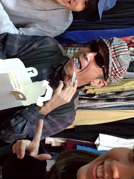 「DRIES VAN NOTEN（ドリスヴァンノッテン）のアイテム（ベスト）」を使った、Louisさん（メンズ・165cm）の秋コーディネート