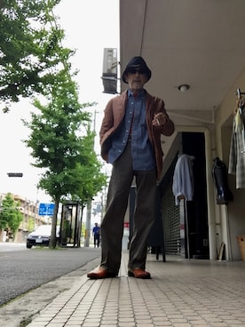 「JOURNAL STANDARD（ジャーナルスタンダード）のアイテム（その他アウター）」を使った、Louisさん（メンズ・165cm）の春コーディネート
