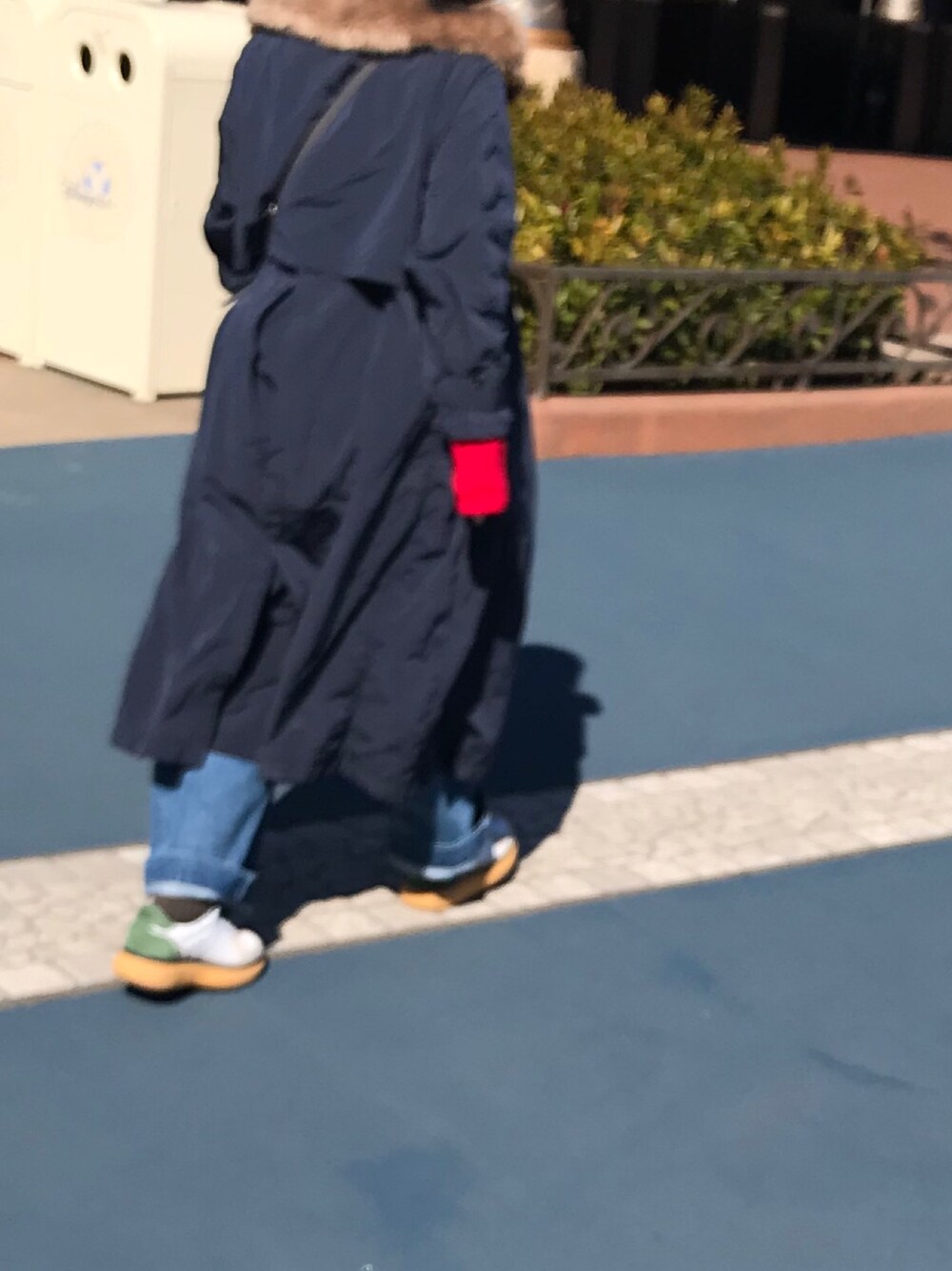「BEAMS BOYのBEAMS BOY / ファーデタッチ コート（その他アウター、ブルー系）」を使った、►rie◄さん（レディース・155cm）の冬コーディネートの1枚目の写真