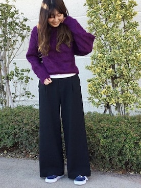 JOURNAL STANDARD relume湘南店 スタッフさん（レディース・165cm）の冬コーディネート