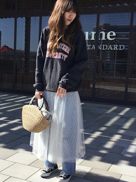 JOURNAL STANDARD relume湘南店 スタッフさん（レディース・165cm）の冬コーディネート