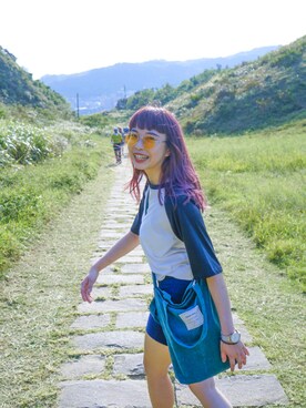 「Keelung」｜林詩芸さん（レディース・159cm）の秋コーディネート