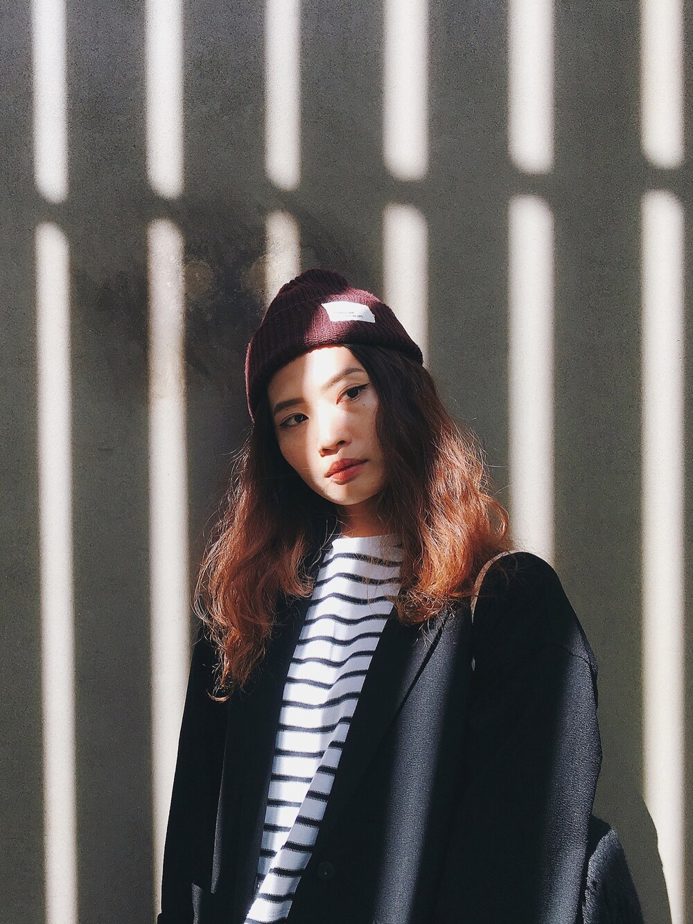 「秋のコーデ、秋色、outfit、ootd、Taiwan、sunshine」｜「MEIER.Qのアイテム（Tシャツ/カットソー、その他）」を使った、陳泛亭さん（レディース・158cm）の秋コーディネートの1枚目の写真