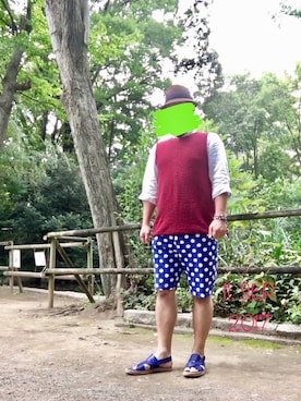 「Johnbull Private labo（ジョンブルプライベートラボ）のアイテム（ニット/セーター）」を使った、sakusakarさん（メンズ・173cm）の秋コーディネート