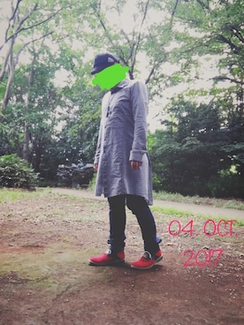 「maRe maRe（マーレマーレ）のアイテム」を使った、sakusakarさん（メンズ・173cm）の秋コーディネート