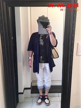 キャスケットを使った ７分丈パンツ のメンズ人気ファッションコーディネート Wear