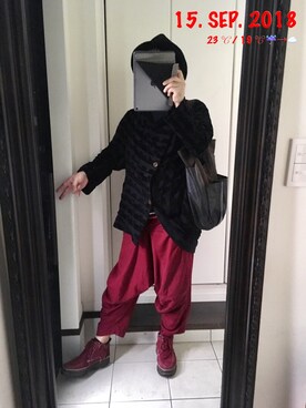 sakusakarさん（メンズ・173cm）の秋コーディネート