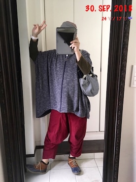 「チャイハネ（チャイハネ）のアイテム（ブーツ）」を使った、sakusakarさん（メンズ・173cm）の秋コーディネート