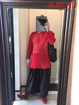 「maRe maRe（マーレマーレ）のアイテム」を使った、sakusakarさん（メンズ・173cm）の秋コーディネート