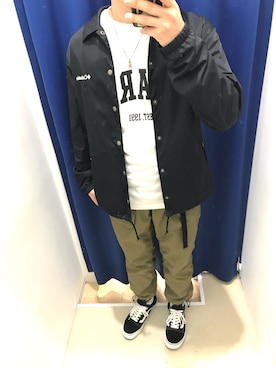 ジェニファー山田さん（メンズ・173cm）の春コーディネート