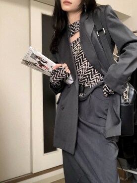 ESCADA（エスカーダ）のテーラードジャケットを使った人気ファッション