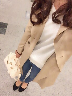 Mii⌄̈⃝さん（レディース・160cm）の春コーディネート