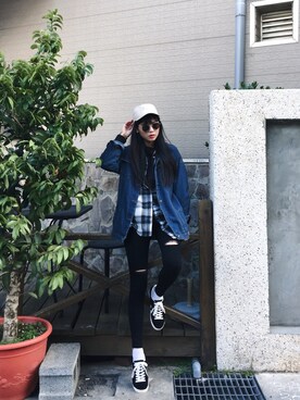 Miさん（レディース・168cm）の冬コーディネート