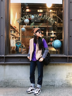 Miさん（レディース・168cm）の冬コーディネート