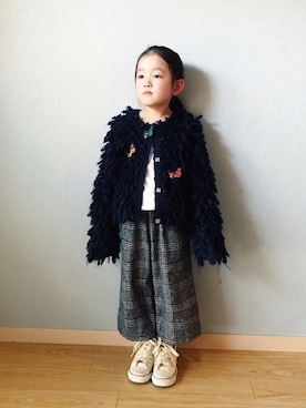 riccarinさん(キッズ・100cm)の冬コーディネート