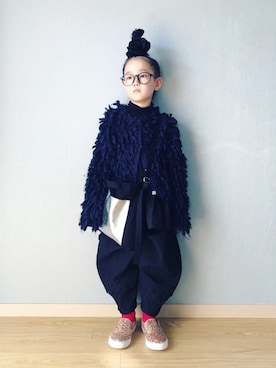 riccarinさん（キッズ・110cm）の冬コーディネート