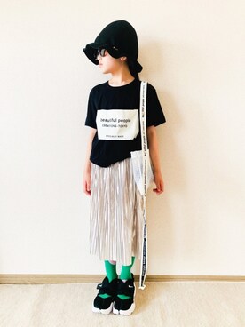 riccarinさん（キッズ・131cm）の夏コーディネート