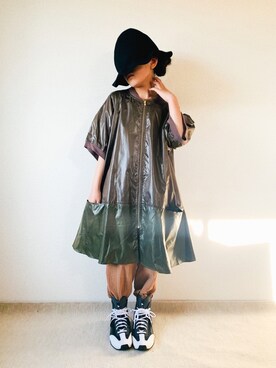 「adidas by Stella McCartney（アディダスバイステラマッカートニー）のアイテム（スニーカー）」を使った、riccarinさん（キッズ・133cm）の秋コーディネート