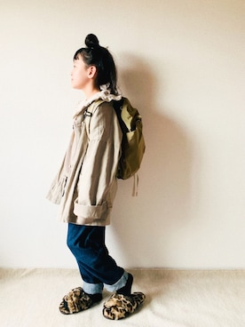 「apres jour mignon（アプレジュールミニョン）のアイテム（ジャケット/アウター）」を使った、riccarinさん（キッズ・133cm）の秋コーディネート