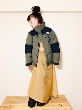 「バルトロ」｜「アイテム（ブーツ）」を使った、riccarinさん（キッズ・133cm）の冬コーディネート
