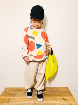 「MM6 Maison Margiela（ｴﾑｴﾑｼｯｸｽ ﾒｿﾞﾝ ﾏﾙｼﾞｪﾗ）のアイテム」を使った、riccarinさん（キッズ・137cm）の冬コーディネート