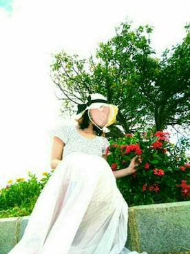 「RU（アールユー）のアイテム（トップス）」を使った、*ひぃ*さん（レディース・150cm）の夏コーディネート