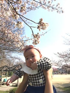 suu*aoさん（キッズ・80cm）の春コーディネート