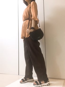 「417 EDIFICE（フォーワンセブンエディフィス）のアイテム（セットアップ）」を使った、mihare_美晴さん（レディース・159cm）の秋コーディネート