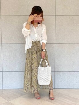 miho.kさん(レディース・158cm)の夏コーディネート