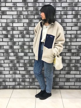 「レトロX」｜mittonさん（レディース・159cm・20代）の冬コーディネート
