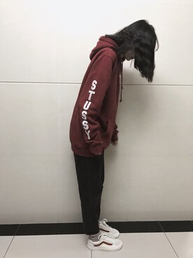 「STYLE36」｜潘小潁さん（レディース・166cm）の冬コーディネート