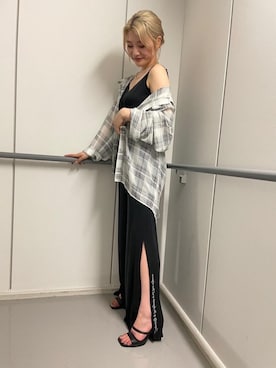 「大人めコーデ」｜kaoriさん（レディース・156cm）の夏コーディネート