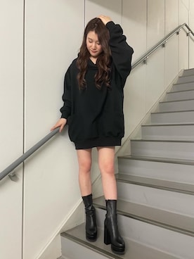 kaoriさん（レディース・156cm）の冬コーディネート