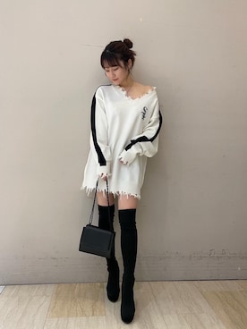 kaoriさん（レディース・156cm）の冬コーディネート