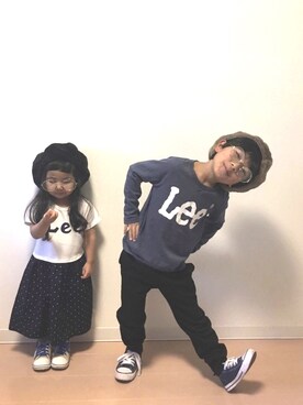 Neneneさん（キッズ・110cm）の秋コーディネート