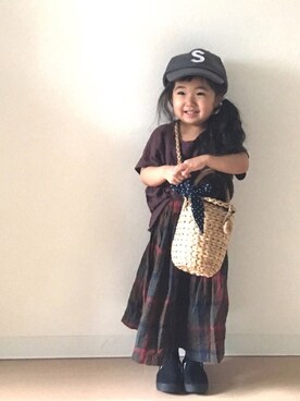 Neneneさん（キッズ・90cm）の春コーディネート