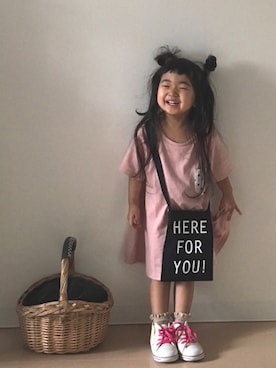 Neneneさん（キッズ・90cm）の春コーディネート