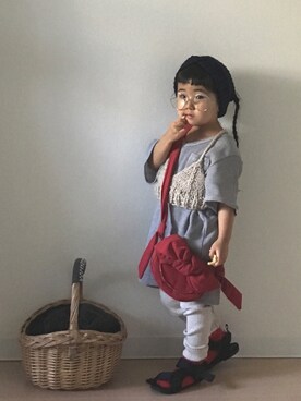 Neneneさん（キッズ・90cm）の春コーディネート