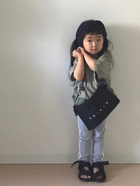 Neneneさん(キッズ・90cm)の夏コーディネート
