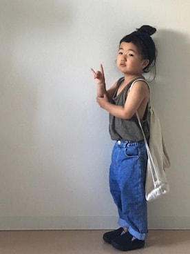 Neneneさん(キッズ・90cm)の夏コーディネート