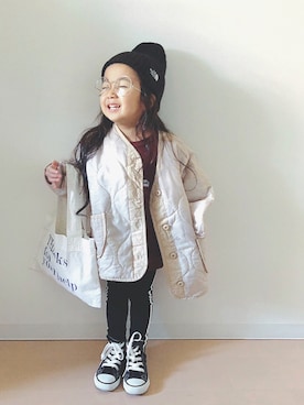 Neneneさん(キッズ・90cm)の秋コーディネート