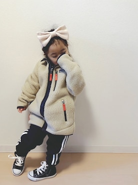 Neneneさん(キッズ・90cm)の冬コーディネート