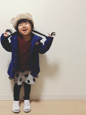 Neneneさん(キッズ・90cm)の冬コーディネート