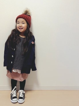 Neneneさん（キッズ・90cm）の冬コーディネート